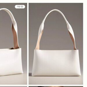 Anthropologie Faux Leather Envelope Shoulder Bag